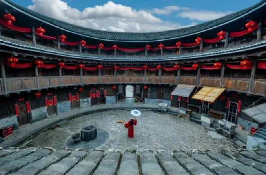Fuqian Building 1906 Tulou Homestay Живописная местность Yunshuiyao: отели