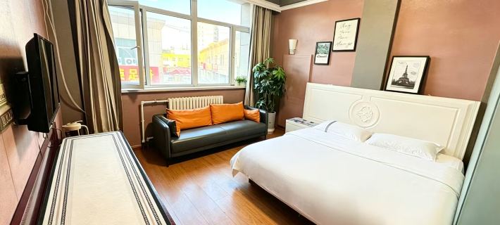 Lingwu Ludu Express Hotel Hotéis em Lingwu