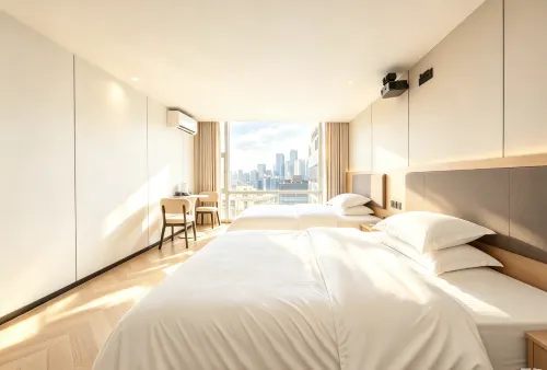 Boyu Smart Homestay (Chongqing Jiefangbei Pedestrian Street Hong Ya Dong) - 2 estrellas