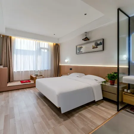 Qingyunju Hotel (Xi'an Zaohe Subway Station Branch) Отели рядом с достопримечательностью «Горячая Источники Большого Цзян»