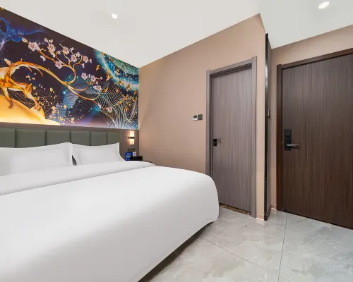 Ruiting Hotel (Harbin West Railway Station Wanda Plaza) الغرف Photos