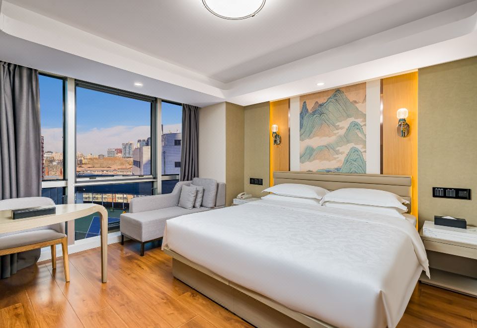 베이징 신위안 호텔의 로비 또는 공용 공간 이미지