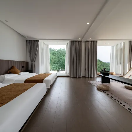 Youxing Mountain House · Misty Bamboo Sea · Swimming Pool Creek Tracing Family Boutique Stay