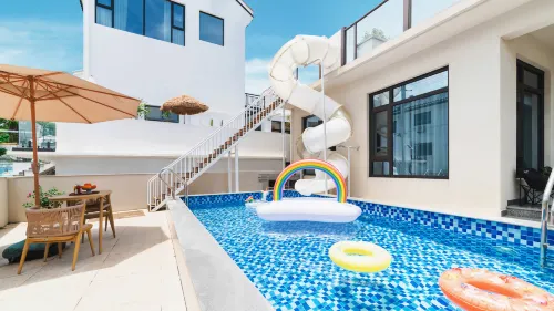 Yu Yue Gui · Swimming Pool Seaview Full House Design Aesthetics Resort VILLA Villa