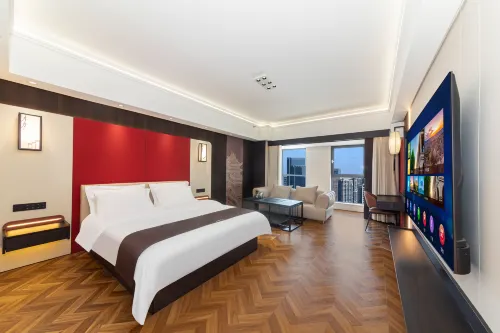 Ze Cheng Meiju Smart Hotel (Yinchuan Downtown Jinfeng Wanda) -  Ferienwohnungen