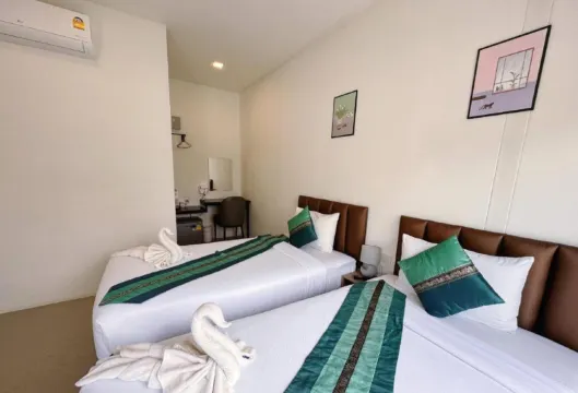 ห้องทวิน เตียงคู่ 