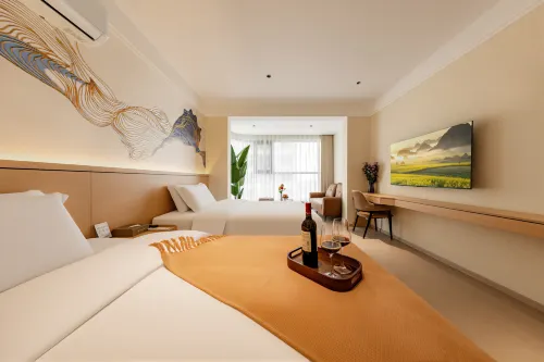 Mile Miyano Homestay (Honghe Water Town Future City) - พร้อมระเบียง