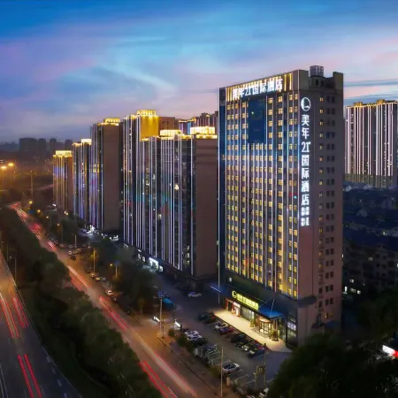 Meinian 21° International Hotel (Changsha Central South University New Campus)