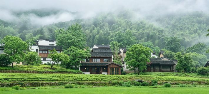 九華山文宗古村ホテル 青陽のホテル