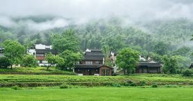 โรงแรมเหวินจงหมู่บ้านโบราณจิ่วหัวซาน