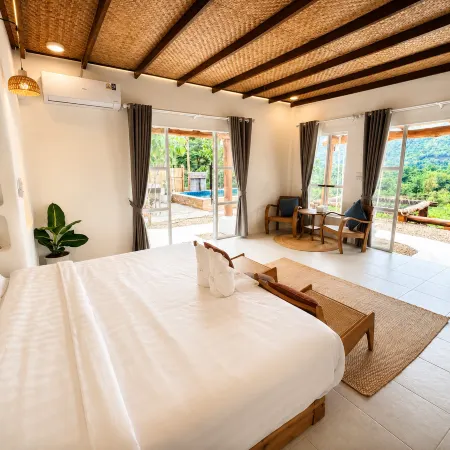 Elephant pool villa maetang chiangmai