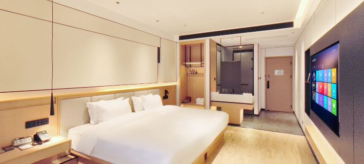 Zhongrong Jingyue Hotel (Tianfu International Airport) Hotéis em Jianyang