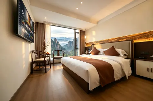 Mengshanju Oriental Mountain View Resort Homestay (Sanqing Mountain Gangshou Cableway Branch - บริการรถรับส่ง
