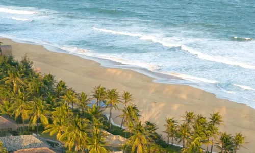 Chinese Countryard on the Sea