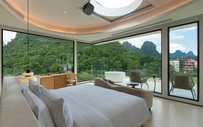 Guilin Yangshuo Couple Yuqing Luxury Homestay (Yulonghe Branch) Hotellit kohteessa 