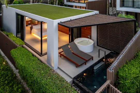 วิลล่าสตูดิโอริมสระว่ายน้ำ