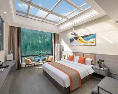 โฮมสเตย์ซินเว่ย (พื้นที่ทิวทัศน์ซวงเฉียวโกว ซื่อกู่เหนียงซาน) โรงแรมในเซี่ยวจิน