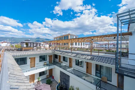 Artistic-Dawn, Twilight and Evening Wind New Chinese Design Courtyard