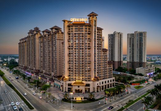 21° Holiday Hotel over view