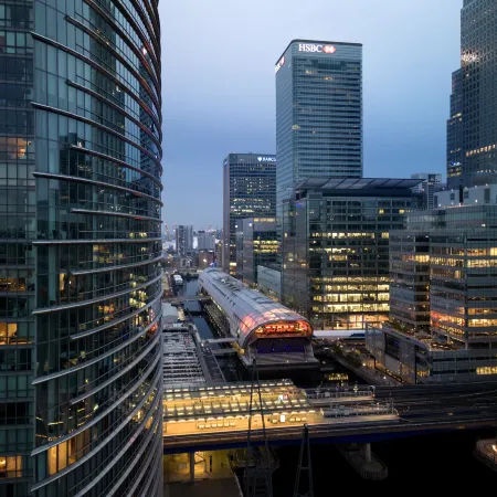 London Marriott Hotel Canary Wharf Отели рядом с достопримечательностью «Тауэр-Хэмлетс»