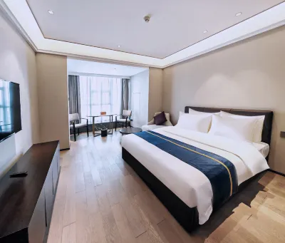 Blue Moon Pavilion apartment Hotels near Tianjin Art Vocational College (Cangqiong Avenue)