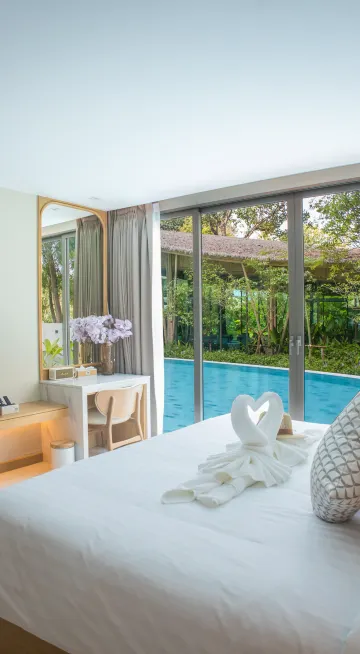 ห้องแกรนด์ดีลักซ์พร้อมสระว่ายน้ำ