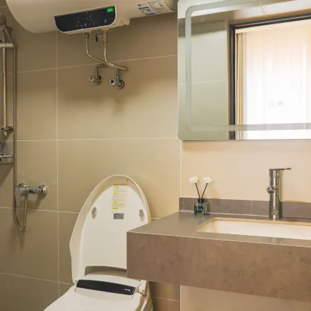 Aiqing Apartment Отели рядом с достопримечательностью «Большой рынок для общины»