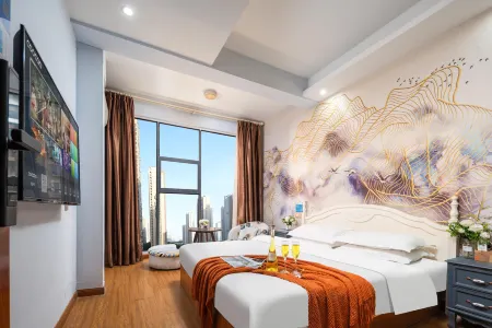 Xbd Internet Hotel (Wuhan Optics Valley Textile University Shop) Отели рядом с достопримечательностью «Wuhan Polytechnic Architectural Engineering College»