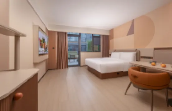 桔子飯店（蘇州山塘街石路地鐵站店） 佔魚墩文化公園附近的飯店