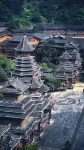Xijiang Qianhu Miao Village Mijian Mountain Homestay - غرفة مطلة على الجبل