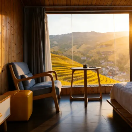 Longji terrace walk Yunju intelligent panoramic Hotel(Qianceng Tianti Observatory Store)