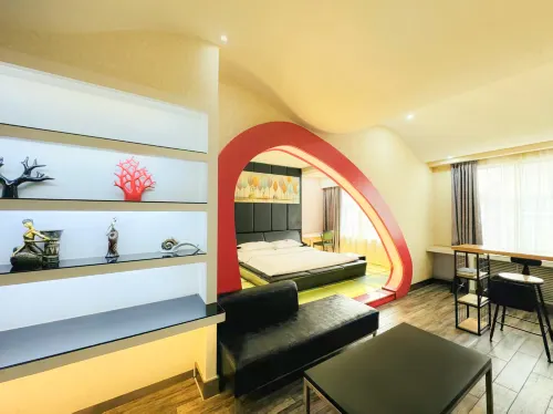 Hebi Diamond Fashion Hotel (Changfeng Road Dwang Square Branch) - فطور