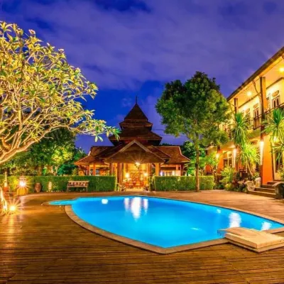 Amatalannavillage Chiangmai ワット パーデット周辺のホテル