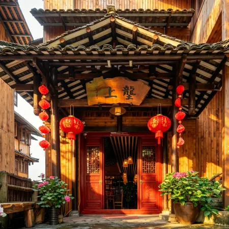 Longji Longshang Inn|Retire Ridge Inn | Longji Terrace Seven Stars with Moon Observation Deck)