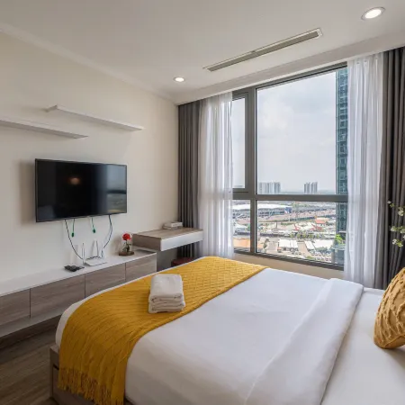 Vinhomes Citylink Apartment Отели рядом с достопримечательностью «Мост Тху Тхием»