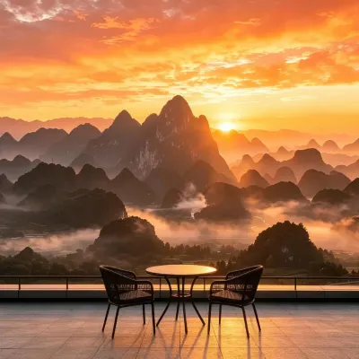 Mengyuan RESOR 360° View Hotel: Starry Pool & Hot Spring, Shili Gallery Yulong River Hotels near Shili Gallery