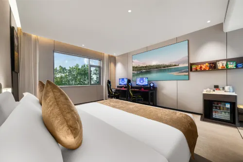 Cyber Firefly E-Sports Hotel (Shangrao Yanshan Hekou Ancient Town) - Parkering