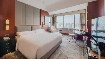 Shanghai Marriott Marquis City Centre Chambre Horizon (lit King size)