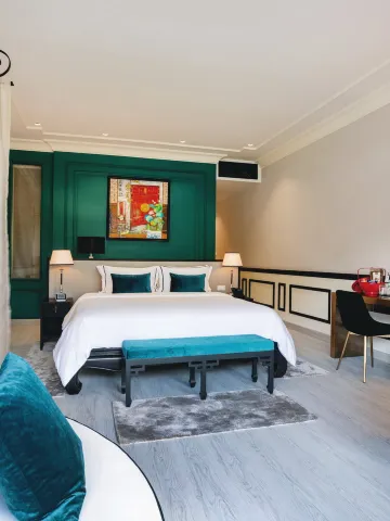 ห้องพริสทีนดีลักซ์ เตียงดับเบิล