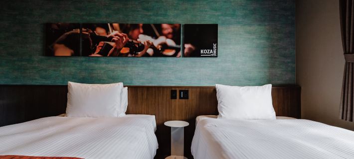 Music Hotel Koza by Coldio Premium Hotéis em Okinawa