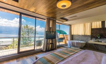 Dali romantic sea area designer holiday sea view villa