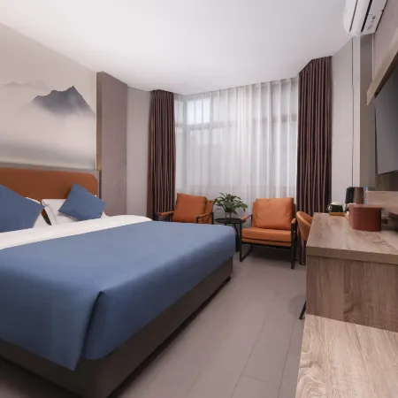Suzhou Mibai Art Hotel (Tuanjieqiao Metro Station Branch) Отели рядом с достопримечательностью «Панменские ворота»