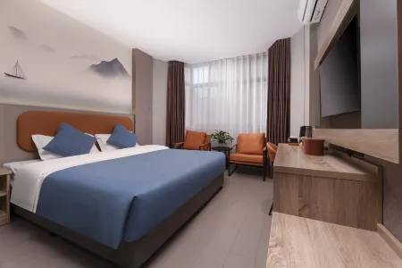 Suzhou Mibai Art Hotel (Tuanjieqiao Metro Station Branch) Отели рядом с достопримечательностью «Nanjing University of Aeronautics and Astronautics Sufang Branch»