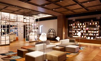 IN THE LIBRARY hotel and books TOKOROZAWA