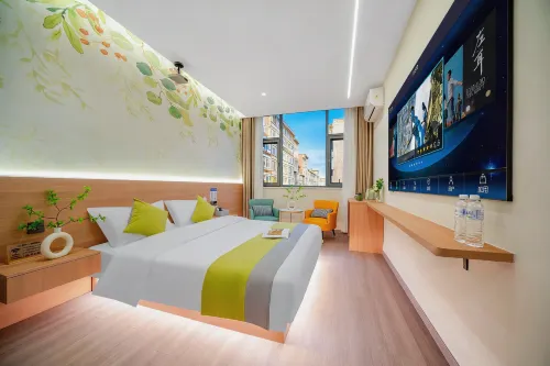 Yuanchuang Smart Hotel （Nancheng） - جاكوزي
