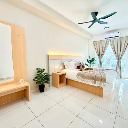 OliveSky Suites by Grab A Stay ICC Ipoh Parade 2 King Bed