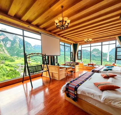 Zha Ga Na Scenic Homestay - parking