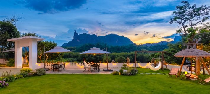 Danxia Mountain Guanshan Xiaoyuan Homestay Hotele w: Powiat Renhua