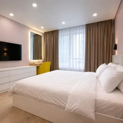 APART AlmaCentral Hotels near Halyk Arena