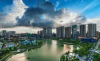Havena Homes - Vinhomes D'Capitale Hanoi Signature Apartment - สระว่ายน้ำแบบอินฟินิตี้